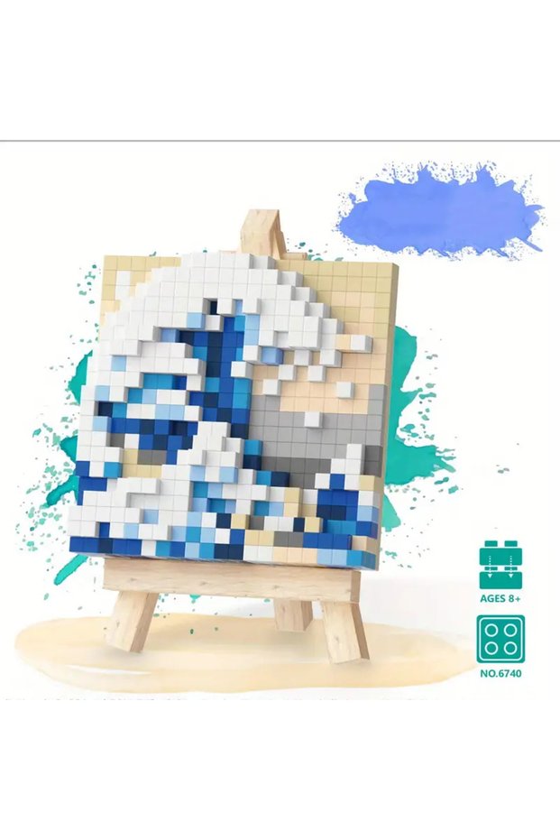 6740 DIY Oil Painting Building Blocks - Educational Toys for Boys & Girls - Perfect Gift for Creativ