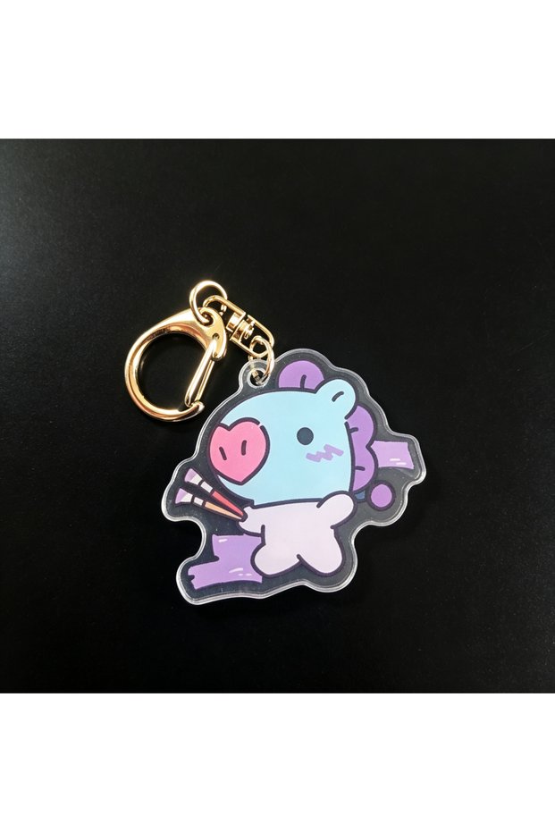 mang New BT21 Koya RJ Shooky Cooky Tata Chimmy Mang keychain creative high-quality anime cartoon fig