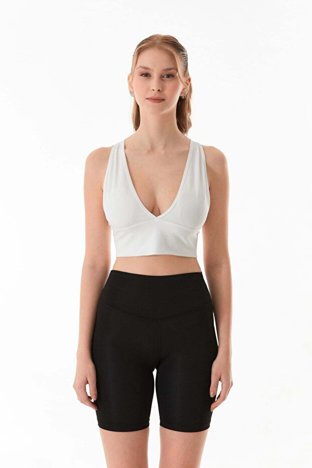 Basic Corded Covered Bustier - 8
