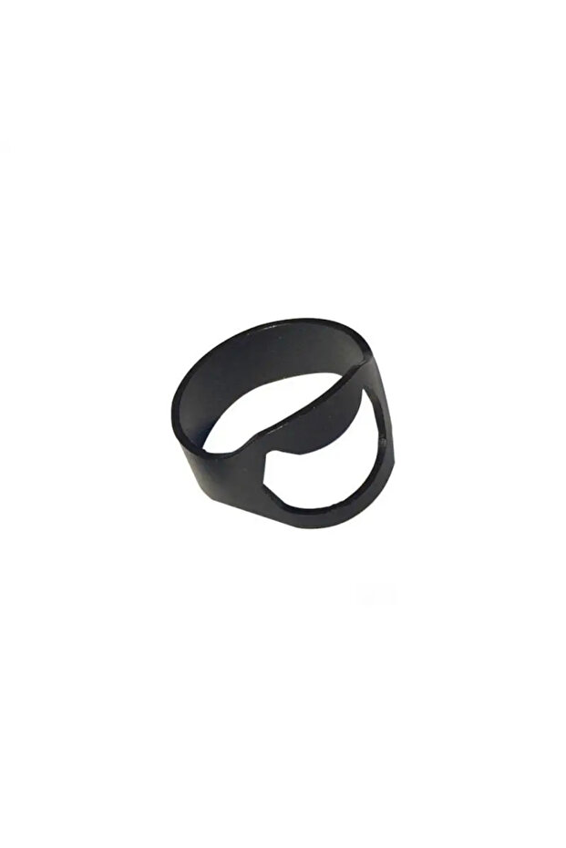 DUTRIEUX black Mini Can Opener Stainless Steel Bottle Opener Ring-shape Bottle Beer Opening Remover