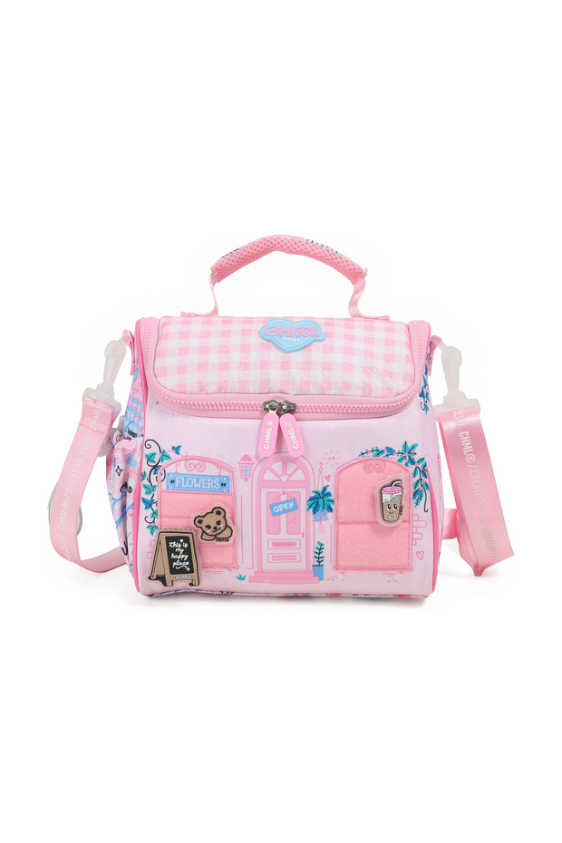 My House My Collection Pink Lunch Bag