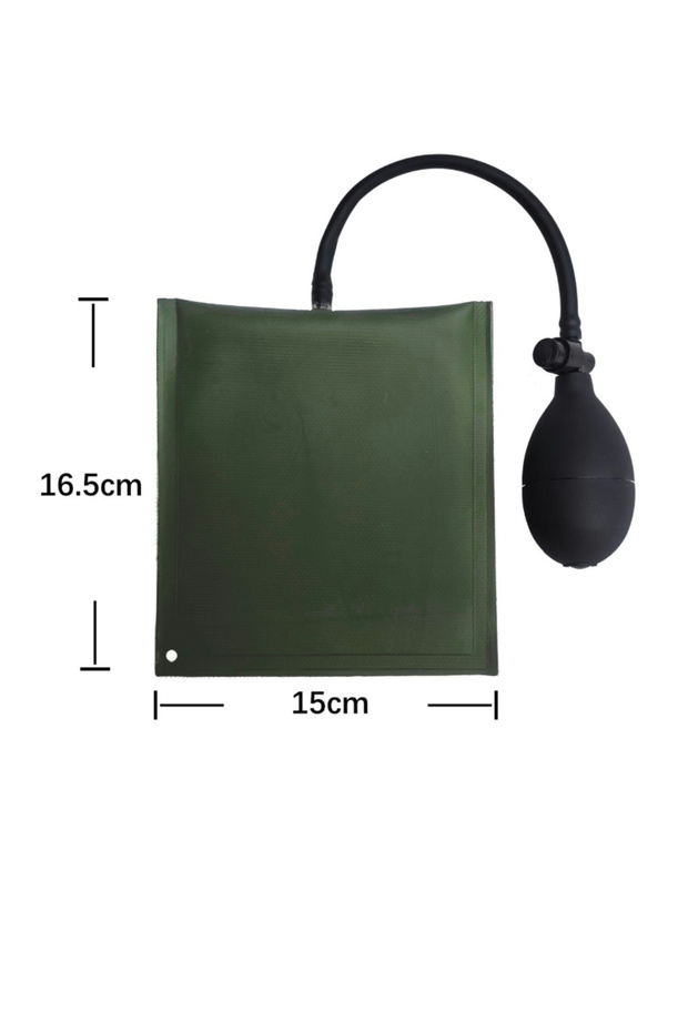 green Air Pump Wedge Cushion Car Door Window Repair Installation Positioning Auto Wedge Airbag Lock