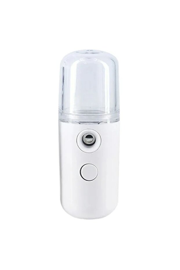 DUTRIEUX White USB Portable 30ml Mini Nano Mist Sprayer Face Spray Facial Steamer Moisturizing Air H