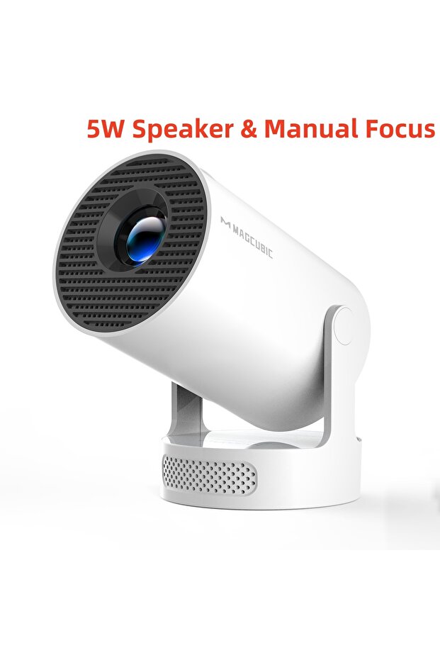 AU Plug Speaker Manual Focus Magcubic HY300 Pro + Ultra Projector 8K 720P Portable Projector with Wi