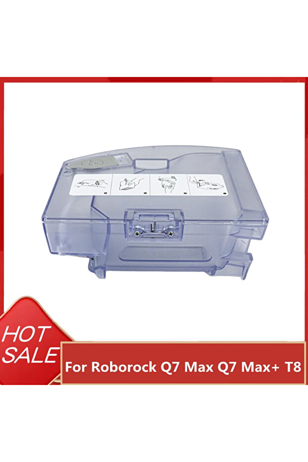 Q7 Max T8 Replacement For Roborock Q7 Max Q7 Max+ T8 Spare Parts Dustbin Box Water Tank Dust Box Va