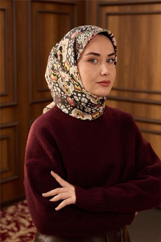 Twill Silk Scarf 11489-19