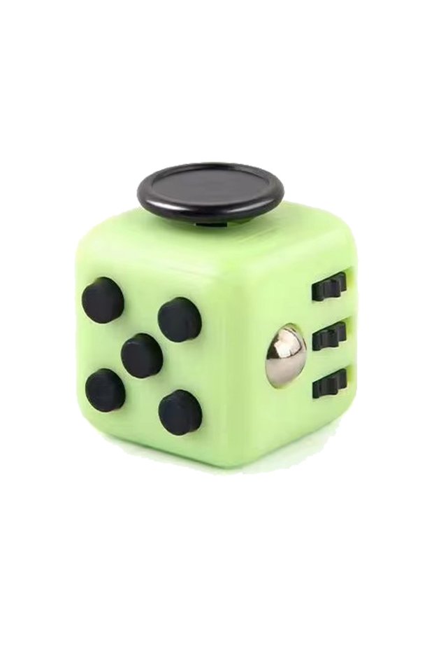 green black Fidget Cube Antistress Hand Spinner Decompression Toy for Autism ADHD Anxiety Sensory To