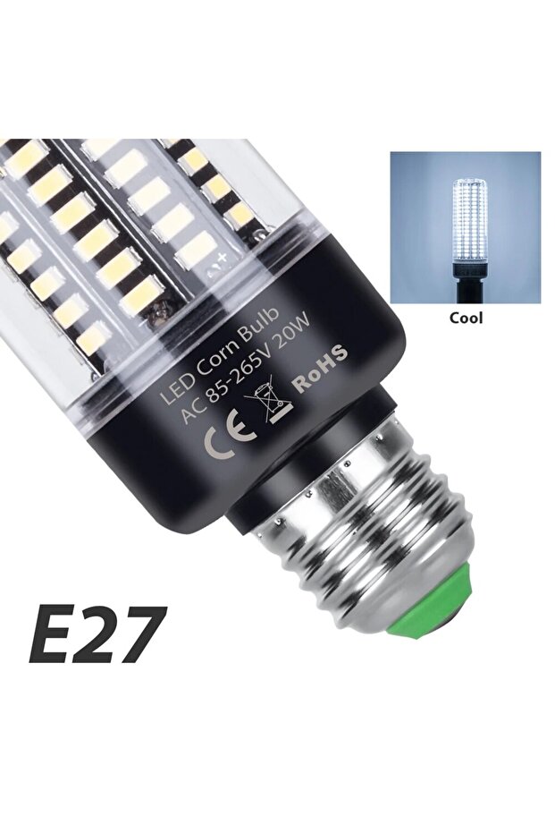 189leds 20W E27 Cool White E27 LED Light Bulb E14 Corn Lamp B22 Ceiling Chandeliers 3.5W 5W 7W 9W 12