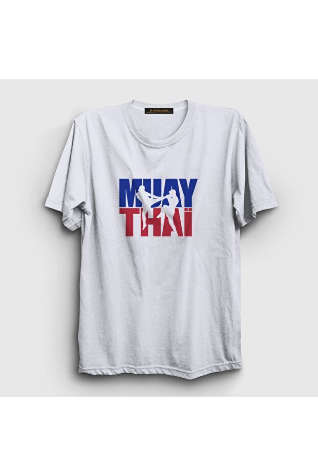 Unisex White Mma UFC Muay Thai T-Shirt 454850tt