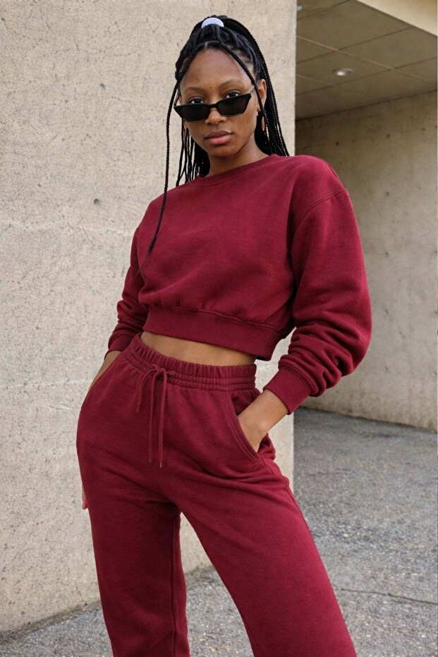 Three thread pocket sweatpants