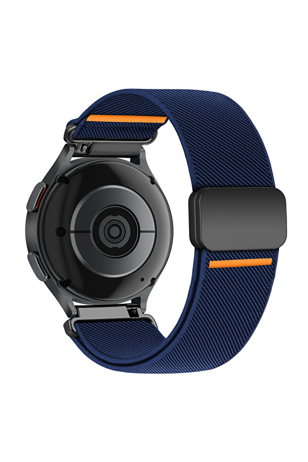 For 22mm Width midnight blue 20mm 22mm Magnetic Loop Strap for Venu 3/Active Band for Vivoactive 4