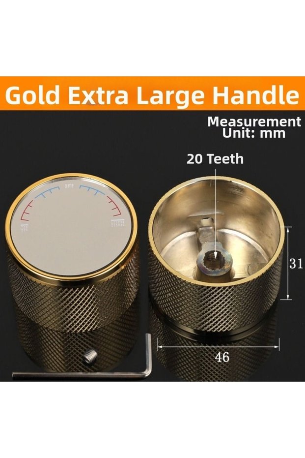 Round Rod Handwheel 35mm Size Faucet Valve Core 2 Way Watersaving Replacement Valve Hot/Cold Water D