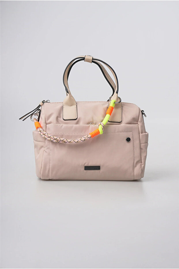 Women's Cross Strap Handbag Daily Stylish Use Lightweight Modern Design Beige 18132