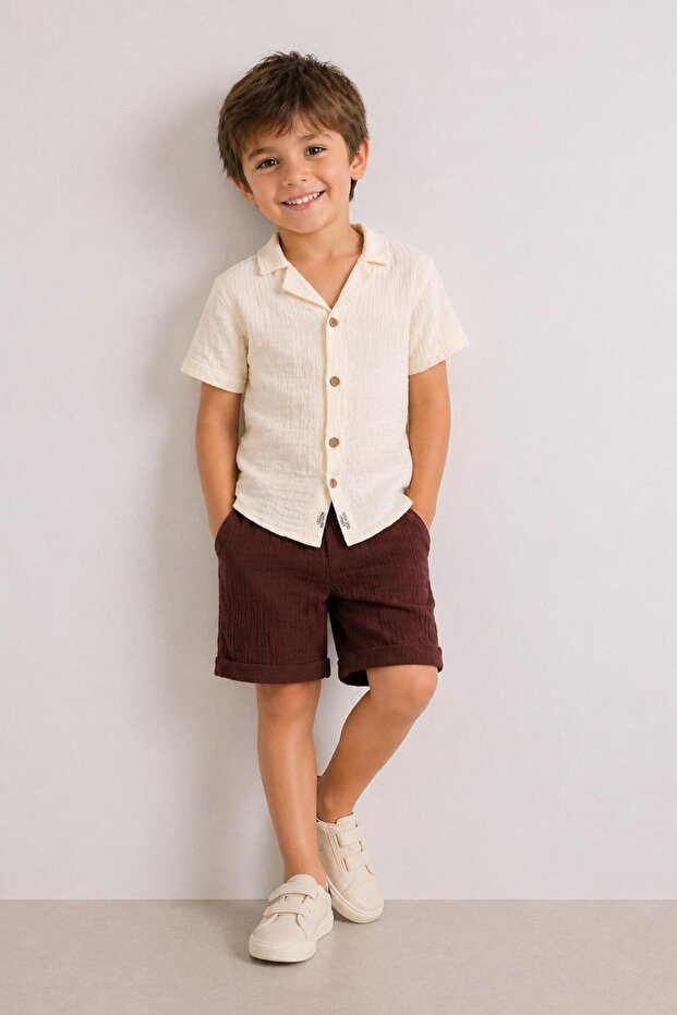 Apak Yaka Muslin Set