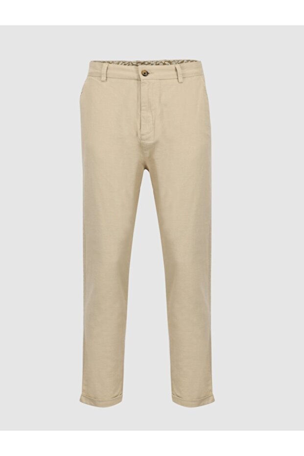 Beige Trousers