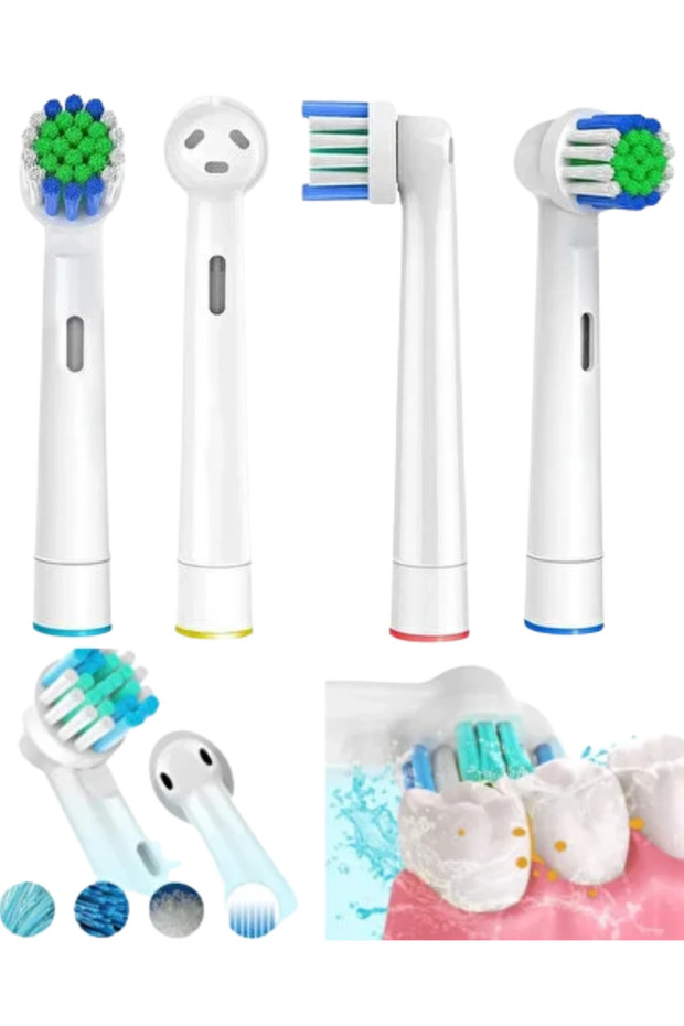 Replacement Toothbrush Head Compatible with Sensitive Gums - 3