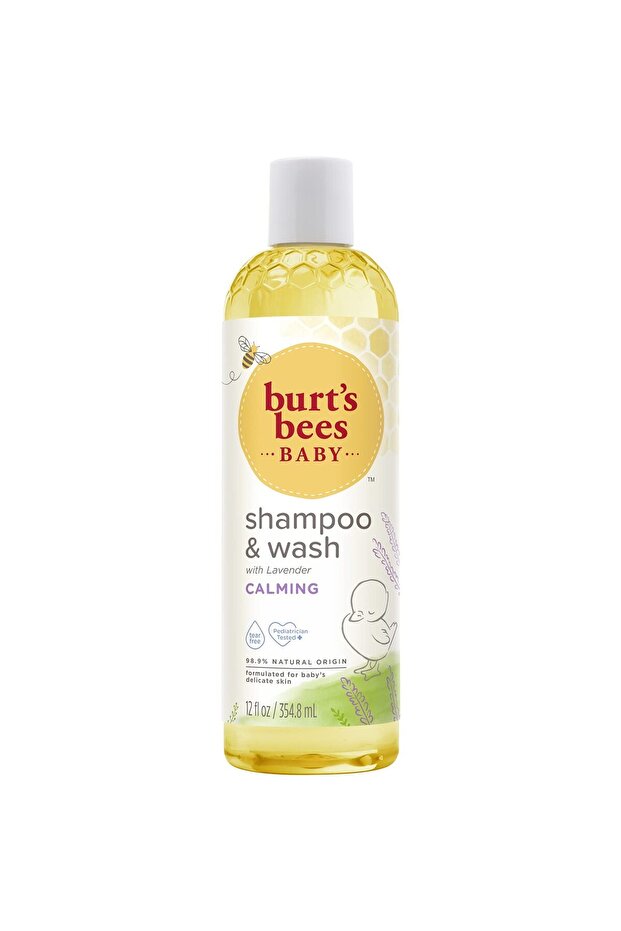 BABY shampoo & wash 354.8ml - CALMING with Lavender scent 98.7% Natural Origin