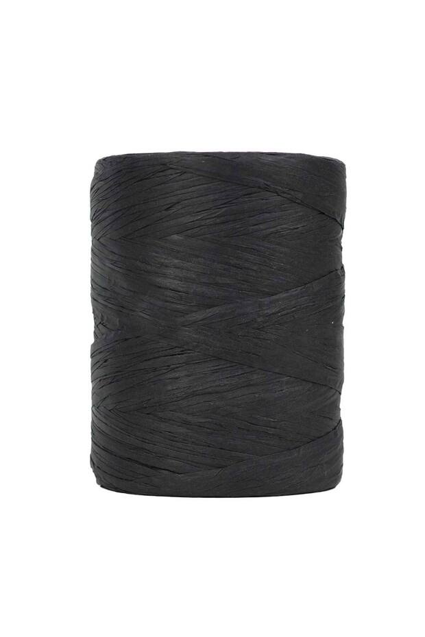 Natural Raffia Rope Black