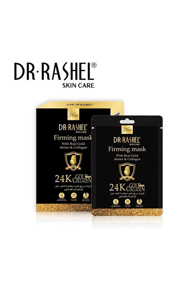 24 K Gold Collagen Firming Mask Sheet - 10 Pcs 25 g