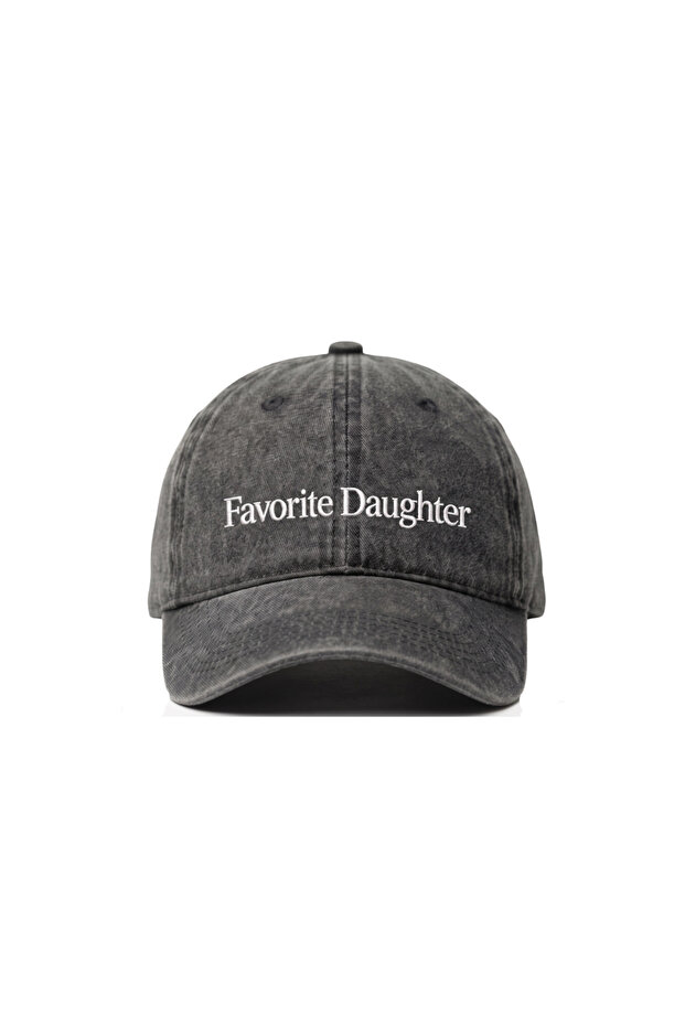''Favorite Daughter'' Embroidered Washed Hat /''Gözde/Loved Daughter'' Embroidered Washed Baseball Cap
