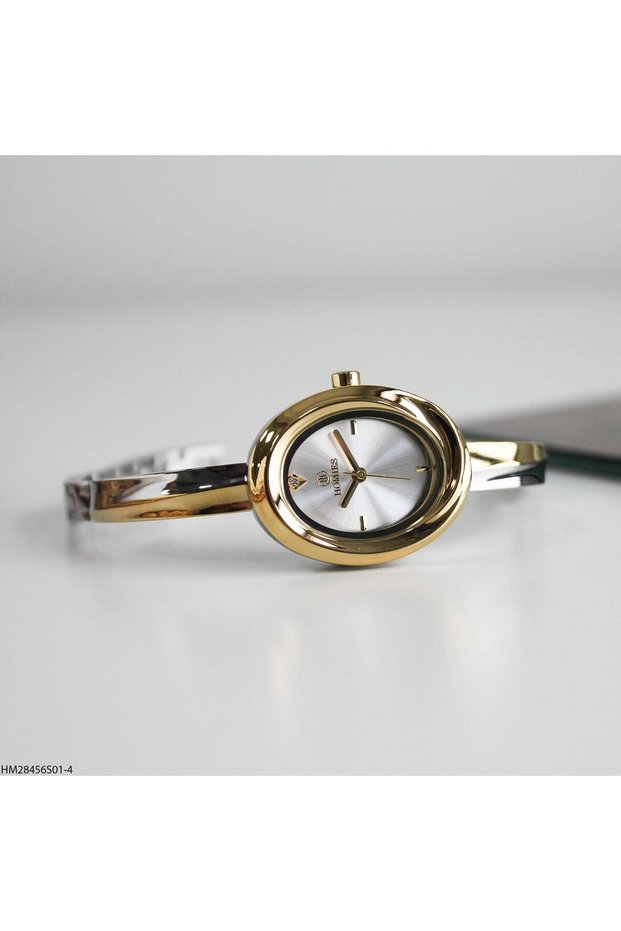 Hm28456S01-4 Women Wrist Watch with Steel Cord