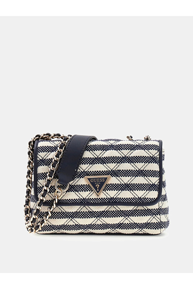 Giully Ii Small 2-Compartment Women's Navy Blue Crossbody Bag Hwag9673740-Nml