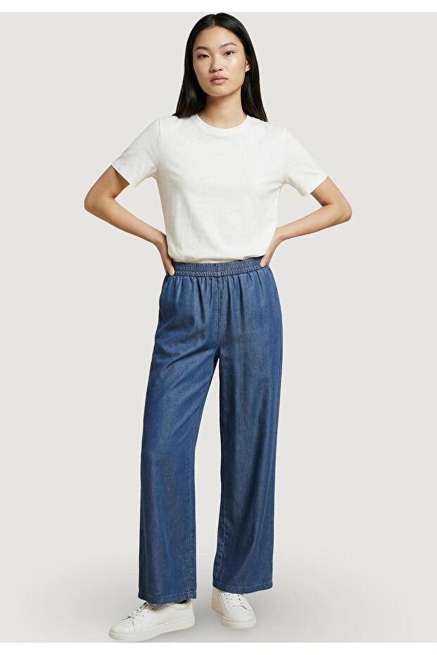 Onlcharis Life Culotte Pants Wvn Cc Women's Trousers Dark Blue (15363962)
