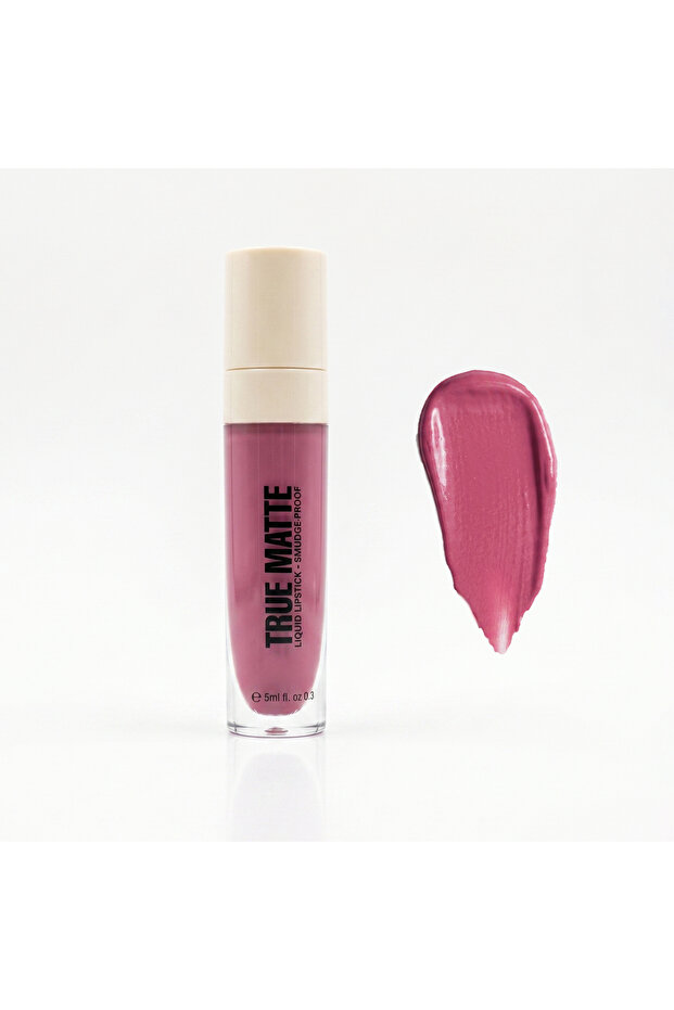 True Matte Liquid Lipstick – Long-Wear, Smudge-Proof & Waterproof Bold Matte – 5ml