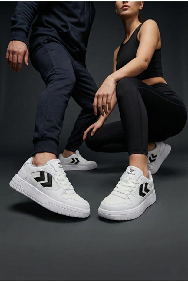 Kayno Sm Unisex Sneaker Black White Lightweight Comfortable Sports Shoes