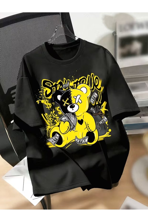 Hanangiyim 1St Quality Street Black Spirit T-Shirt