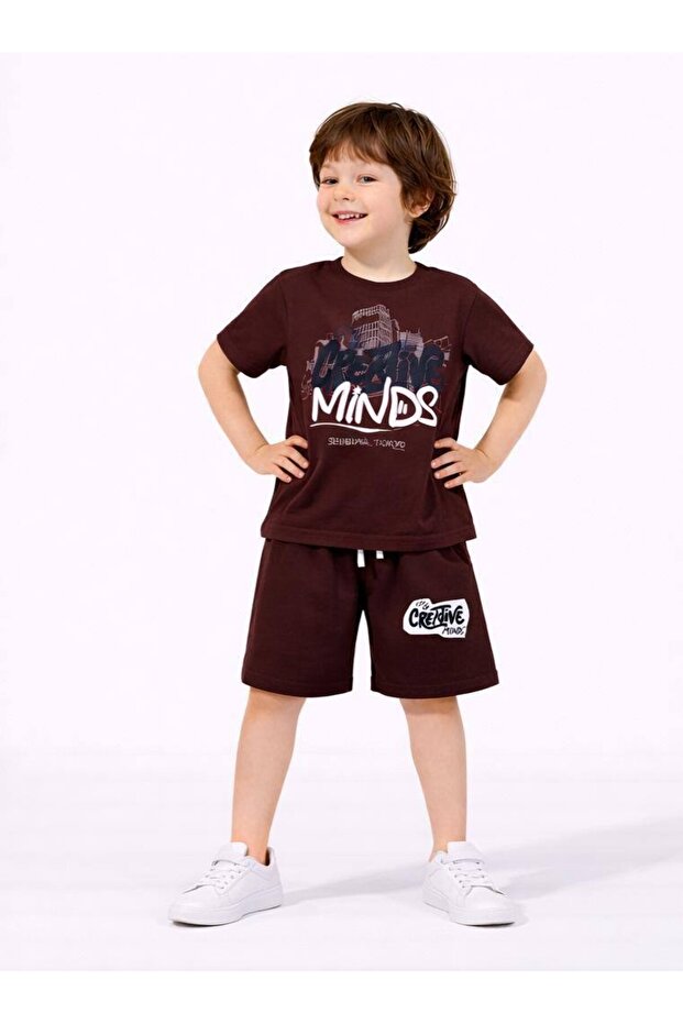 Boys' City Model Cotton Shorts Set