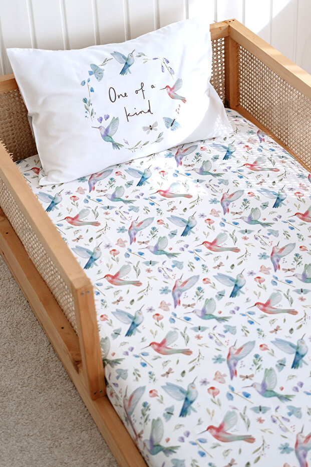 Noukind Single Elastic Sheet Set - Bloom and Flutter
