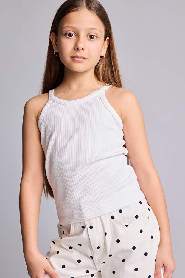 Halter Neck Tank Top for Girls H7258A826Hs
