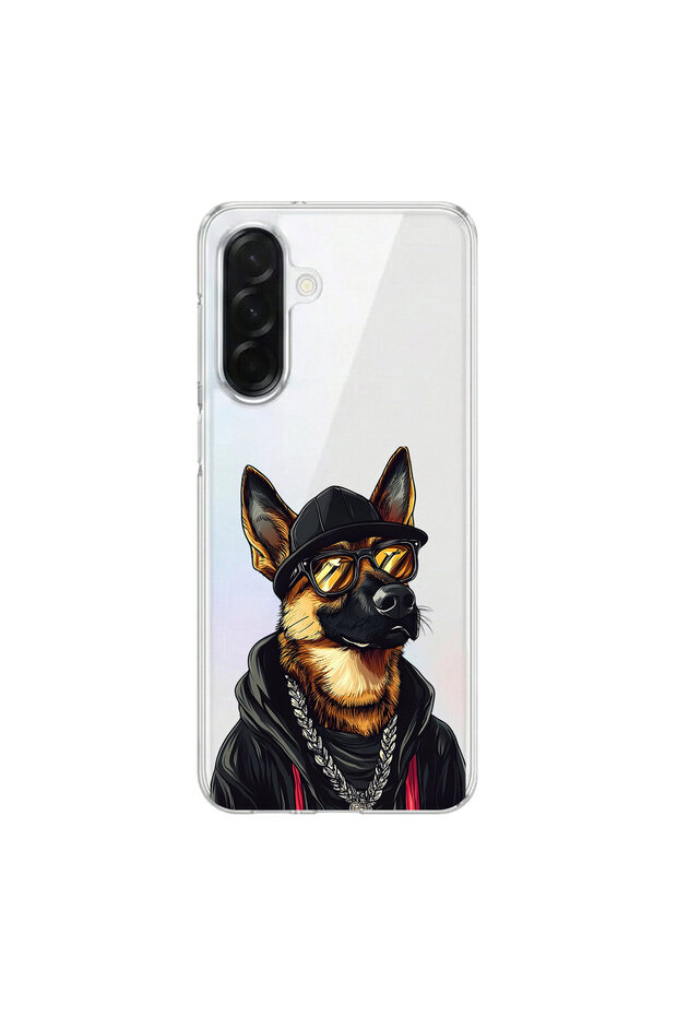 Cool Animal 7 Design Transparent Case Compatible with Samsung Galaxy A36