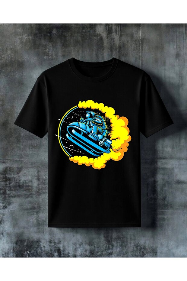 Astronaut Space 18 Printed Oversize T-Shirt