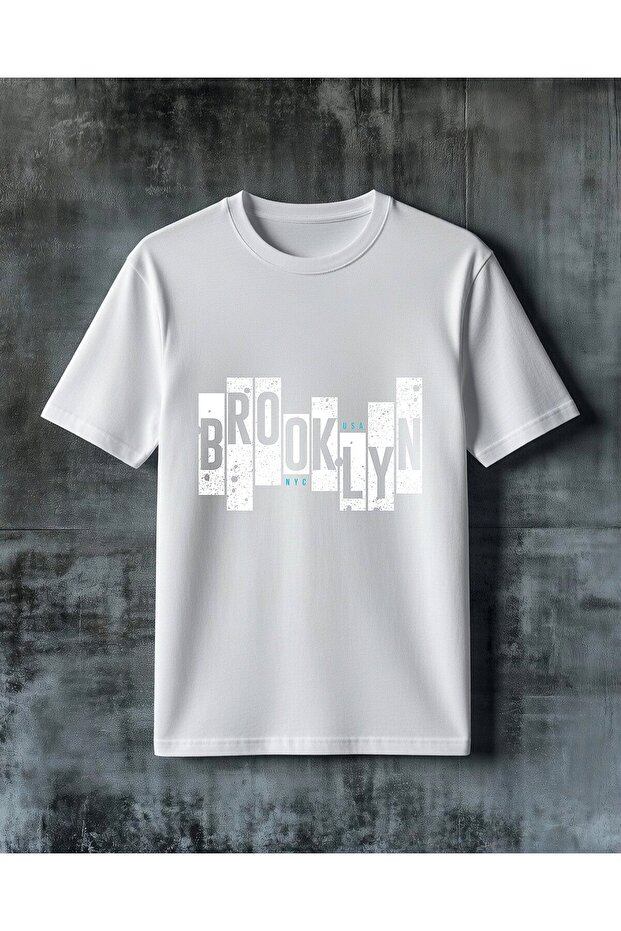 Usa Nyc Printed Oversize T-Shirt