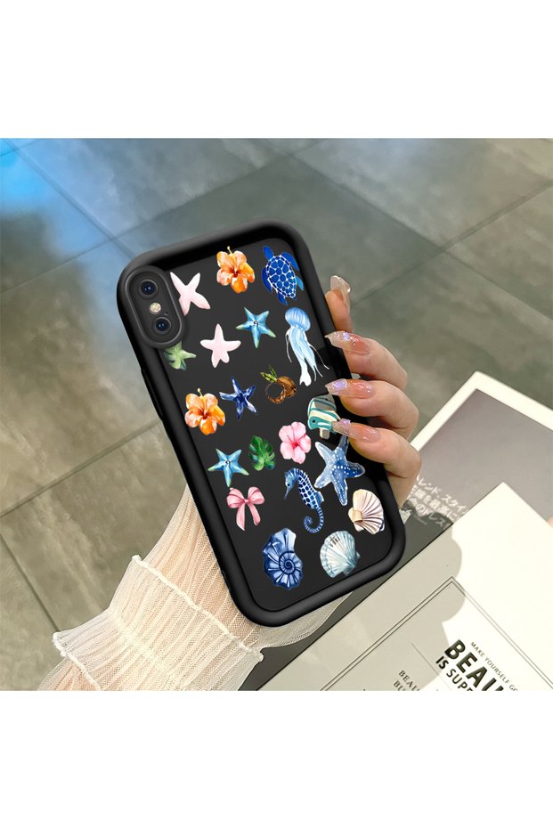 حافظة سيليكون سوداء متوافقة مع هاتف iPhone XS Max، مقاومة للصدمات مع حماية للكاميرا