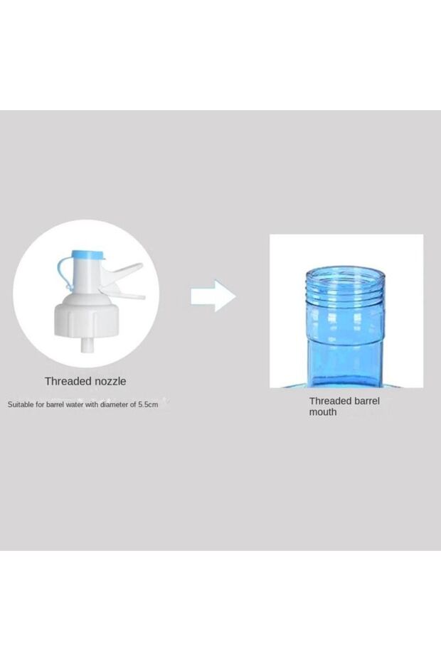 Threaded nozzie Bucket Accessories Dispenser Pump Simple Water Dispenser Drinking Equipment Pump Spo