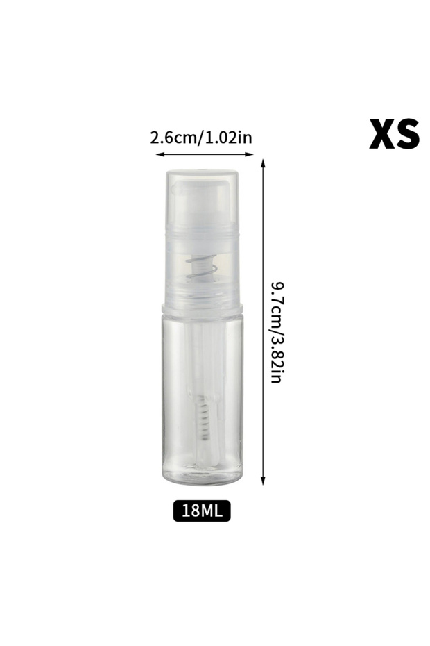 XS 18/60/80/120ml Powder Atomizer Bottle Barber Talcum Emulsion Spray Travel Container Lotion Dispen