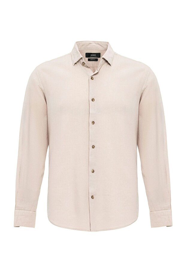 Linen Blend Men's Shirt