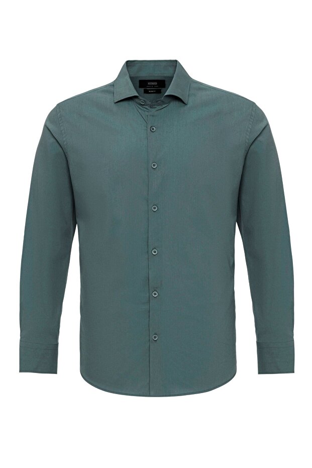 Slim fit classic men's shirt
