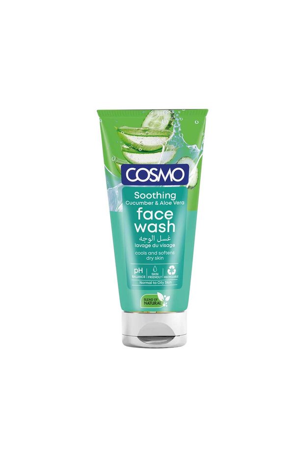 Soothing Cucumber & Aloe Vera Face Wash, 150 ml for All Skin Types
