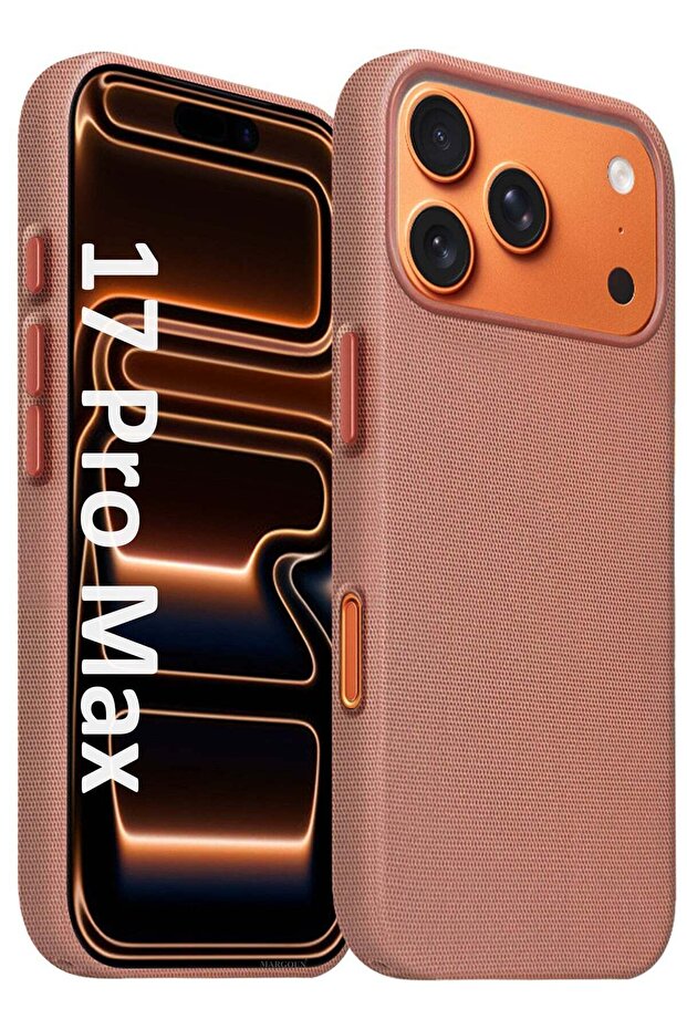 iPhone 17 Pro Max Tech Woven Protective Case – Lightweight Slim Fit with Enhanced Grip - Light Brown