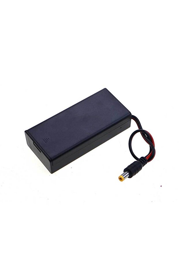 5.5x2.1mm JCD 1pcs 2 Slots 18650 Battery Holder Storage Case Box With DC 5.5*2.1 PH2.0 XH2.54 SM Dup