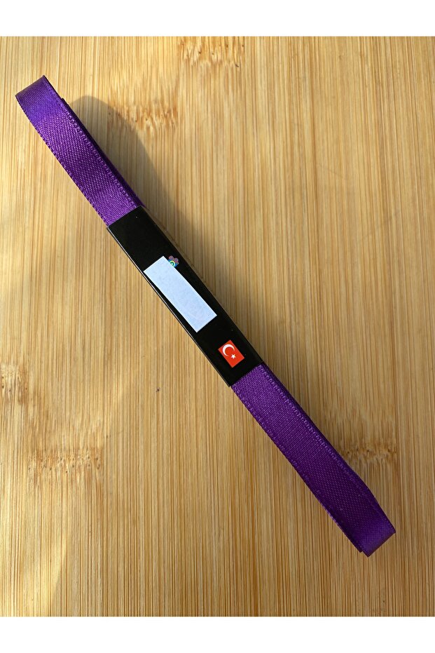 Double-Sided Satin Ribbon 1 cm 10 Meters Mor