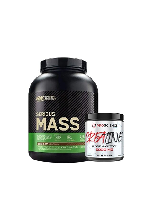 Serious Mass Weight Gainer 6 lbs+ProScience Creatine 300gram