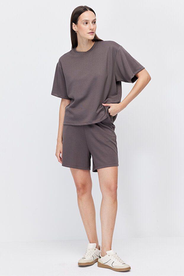 Women's Elastic Waist Short Shorts