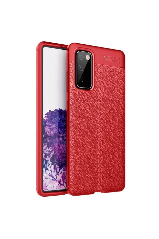 Samsung Galaxy S20 Fe Case Auto Focus Cover - Red