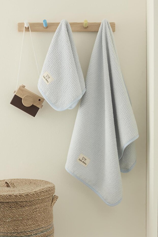 100% Cotton Children's Towel Set 30X50 and 50X100