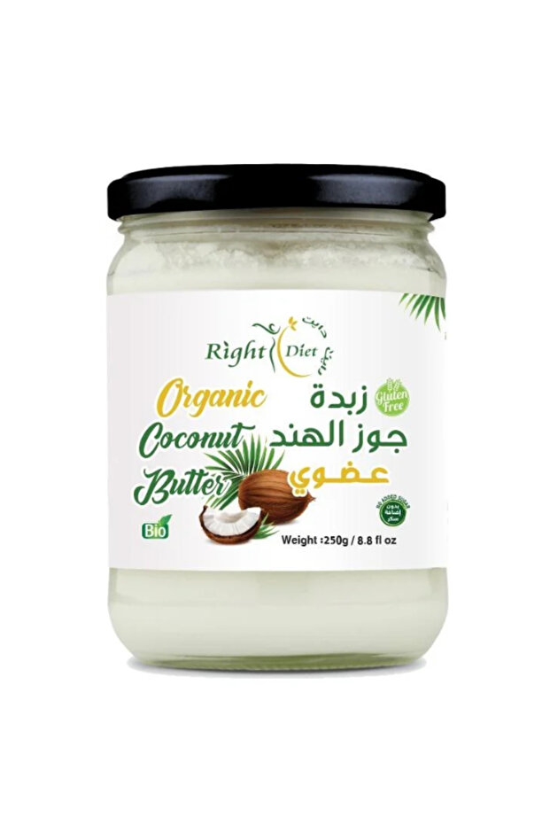 زبدة جوز الهند العضوية - 250 جرام